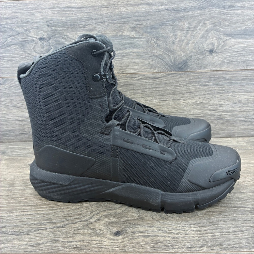Under Armour Charged Valsetz Zip Men 11.5 Black Tactical Boots 3027383-001